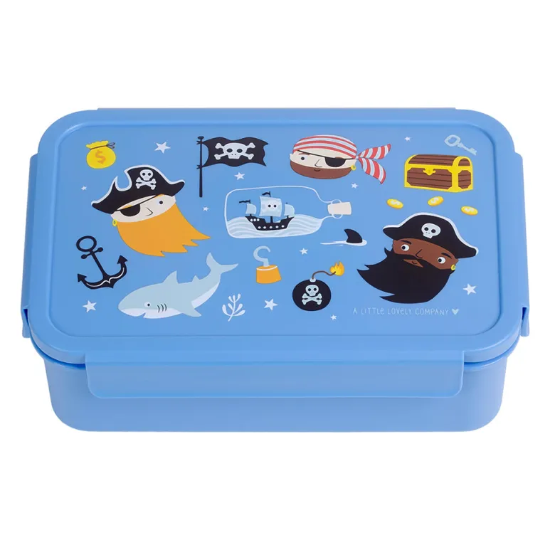 A Little Lovely Company Bento Lunchbox - Pirates