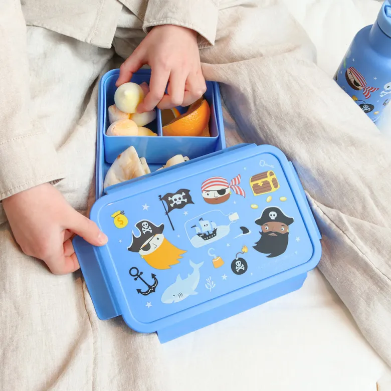 A Little Lovely Company Bento Lunchbox - Pirates
