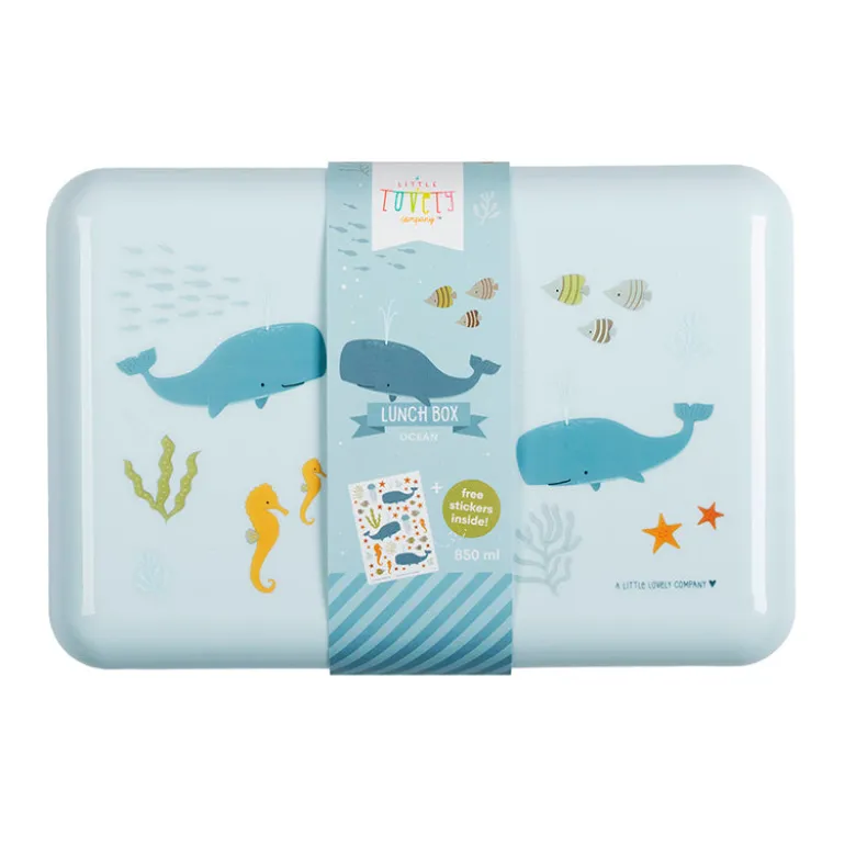 A Little Lovely Company Lunchbox, Ocean