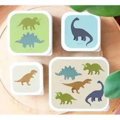 A Little Lovely Company Lunchbox Set, Dino