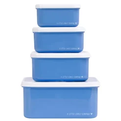 A Little Lovely Company Lunchbox Set, 4-Pack – Pirates