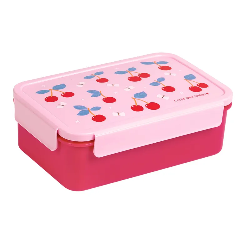 A Little Lovely Company Lunchbox, Bento - Cherry