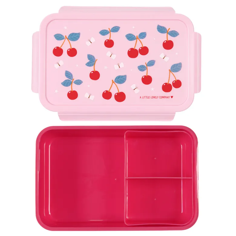 A Little Lovely Company Lunchbox, Bento - Cherry