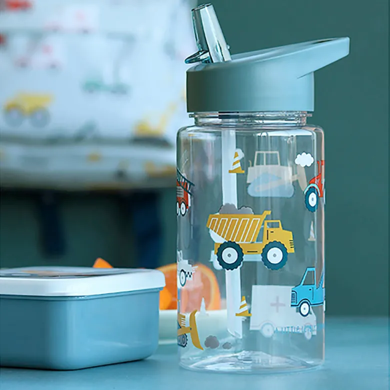 A Little Lovely Company Water Bottle – Vehicles