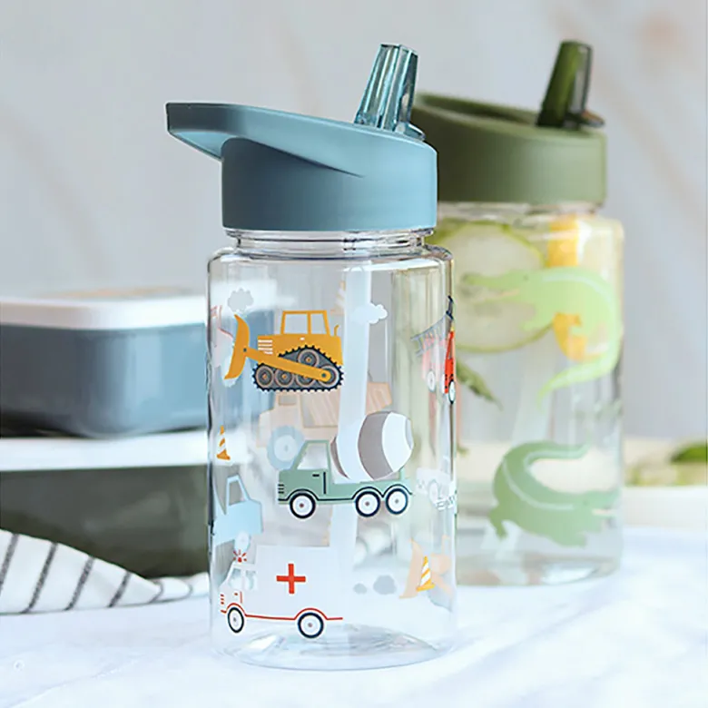 A Little Lovely Company Water Bottle – Vehicles