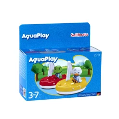 Aquaplay Waterway Accessories, 2 Sailing Ships with Figures