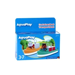 Aquaplay Waterway Accessories, 2 Container Ships with Figures