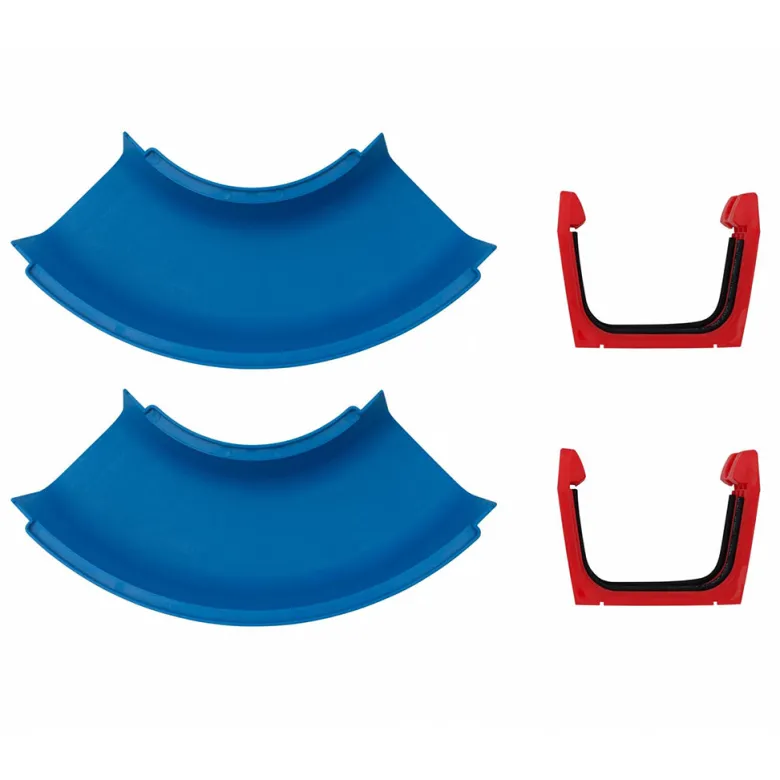 Aquaplay Waterway Accessory, Curved Canal Sections – Set of 2