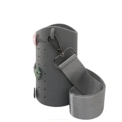 Asobu Sling Silicone Strap Bottle Holder, Smoke