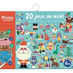 Auzou Activity Cards, 20 Christmas Challenges