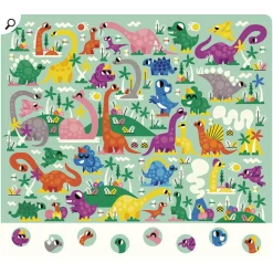 Auzou Activity Cards, 20 Tasks - Dinosaurs