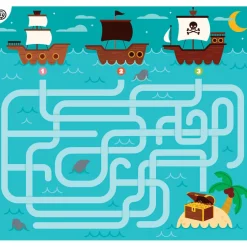Auzou Activity Cards, 20 Tasks - Pirates