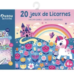 Auzou Activity Cards, 20 Tasks - Unicorns