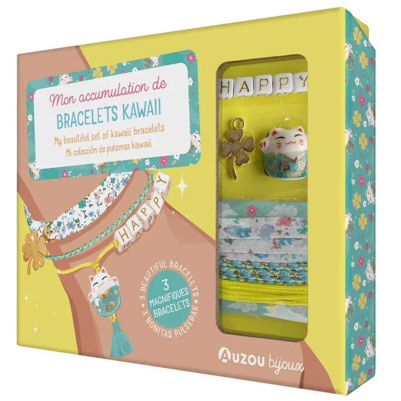 Auzou DIY Bracelets, Jewellery Factory – Kawaii Charm Bracelets