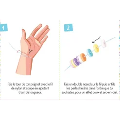 Auzou DIY Bracelets, Jewellery Factory - Rainbow Friendship Bracelets
