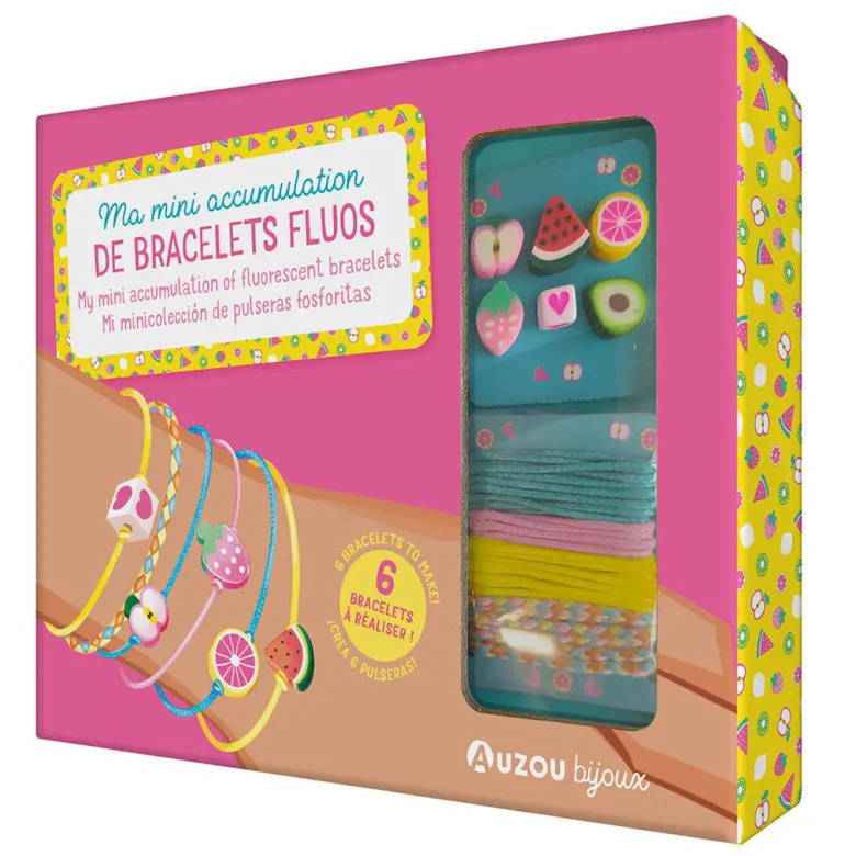 Auzou DIY Bracelets, Jewellery Factory - Glow-in-the-Dark Bracelets