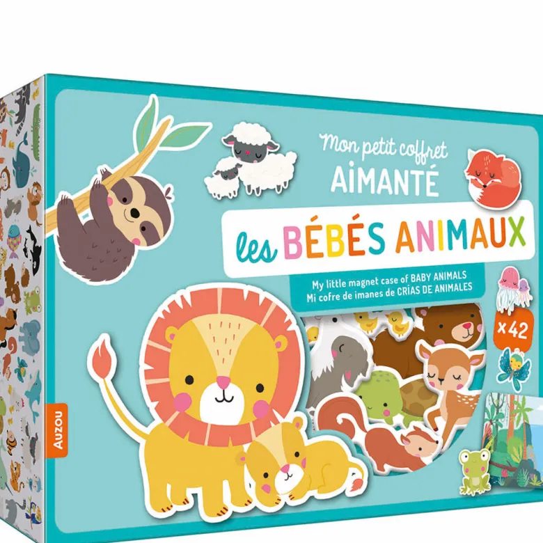 Auzou Magnetic Playset - Baby Animals