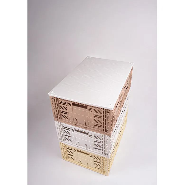 Aykasa Lid for Maxi Foldable Crate, Coconut Milk