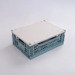 Aykasa Lid for Midi Folding Crate, Coconut Milk