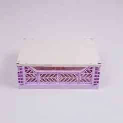Aykasa Lid for Midi Folding Crate, Coconut Milk