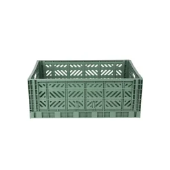 Aykasa Maxi Folding Crate, Almond Green