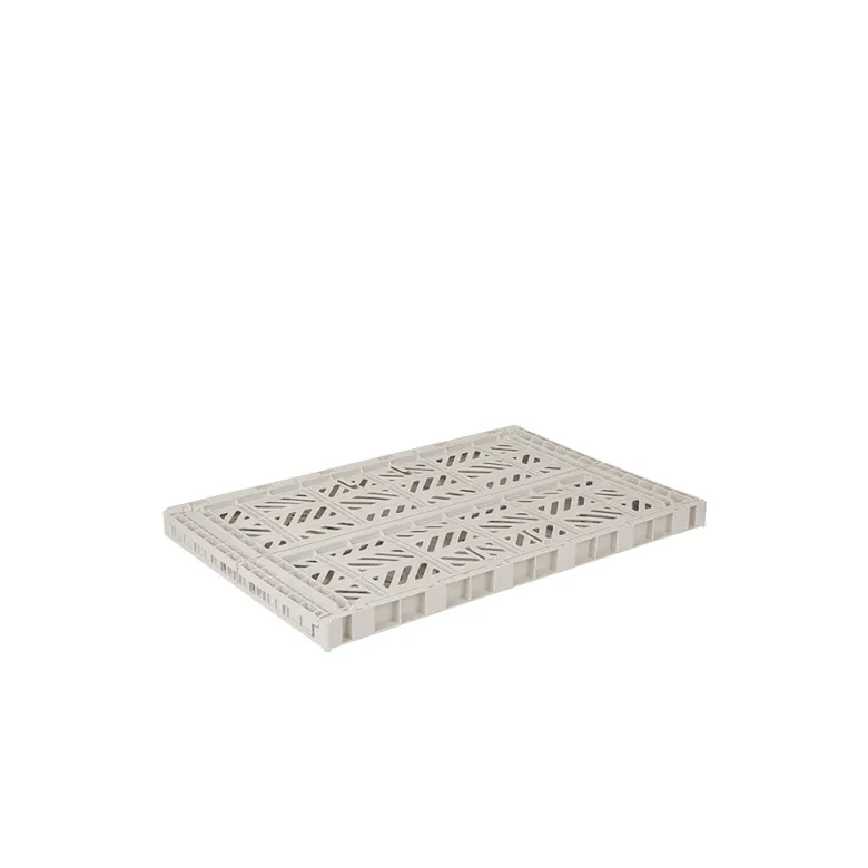 Aykasa Maxi Folding Crate, Light Grey