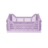 Aykasa Midi Foldable Crate, Orchid