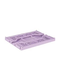 Aykasa Midi Foldable Crate, Orchid