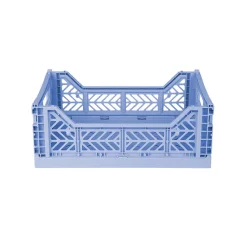 Aykasa Midi Folding Crate, Baby Blue