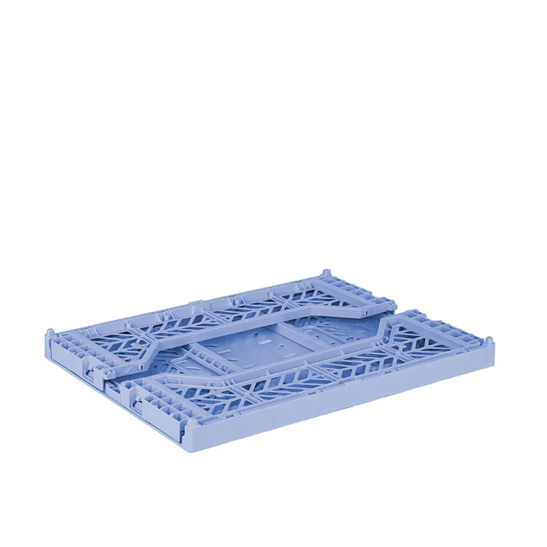 Aykasa Midi Folding Crate, Baby Blue