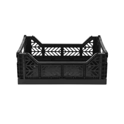 Aykasa Midi Folding Crate, Black