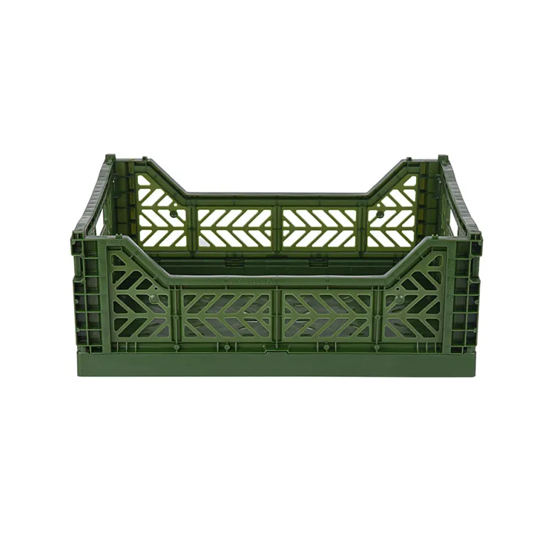 Aykasa Midi Folding Crate, Khaki