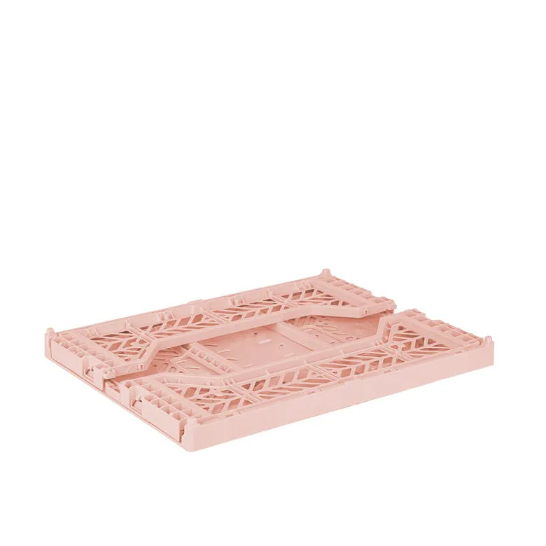 Aykasa Midi Folding Crate, Milk Tea