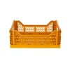 Aykasa Midi Folding Crate, Mustard