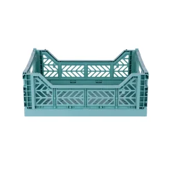 Aykasa Midi Folding Crate, Teal