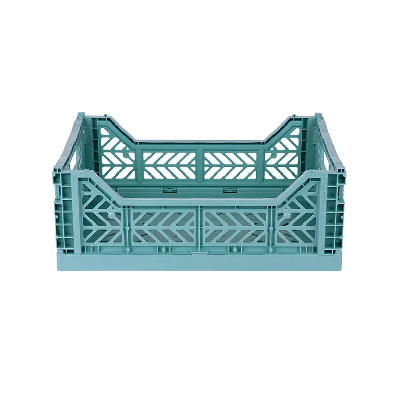 Aykasa Midi Folding Crate, Teal