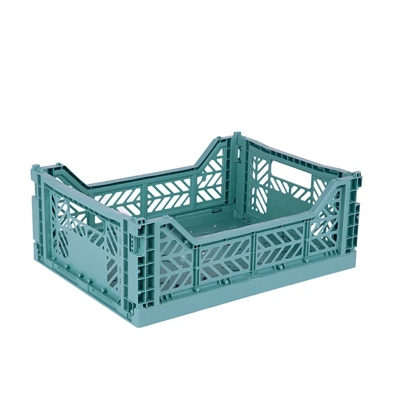 Aykasa Midi Folding Crate, Teal