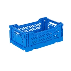 Aykasa Mini Foldable Crate, Blue