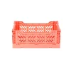 Aykasa Mini Foldable Crate, Salmon Pink
