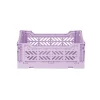 Aykasa Mini Foldable Crate, Orchid