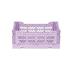 Aykasa Mini Foldable Crate, Orchid
