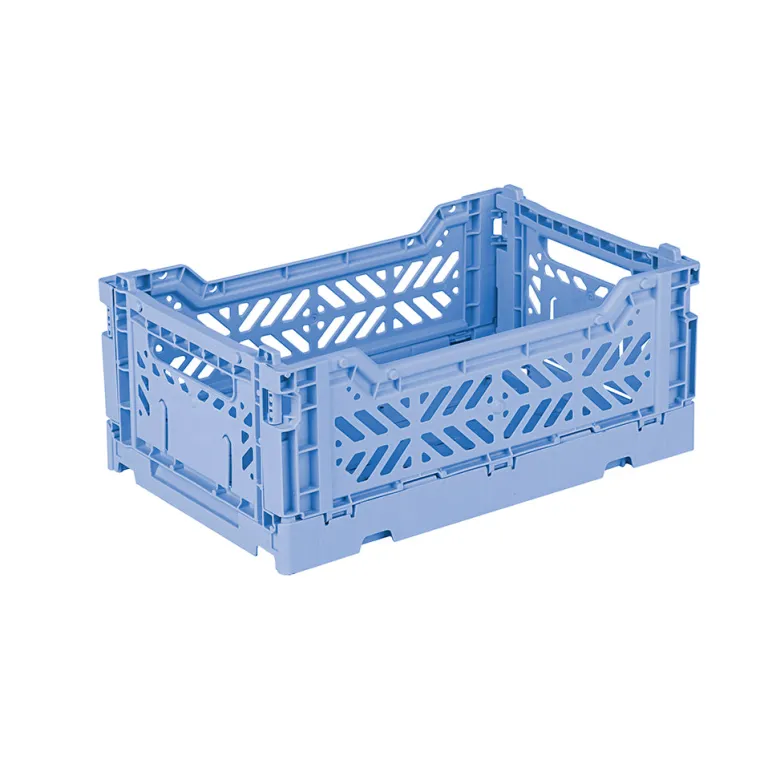 Aykasa Mini Folding Crate, Baby Blue