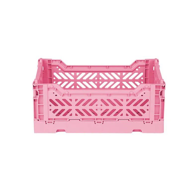 Aykasa Mini Folding Crate, Baby Pink