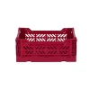 Aykasa Mini Folding Crate, Chilli Pepper