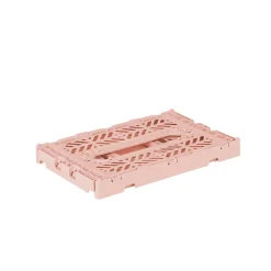 Aykasa Mini Folding Crate, Milk Tea