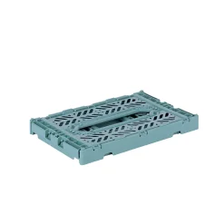 Aykasa Mini Folding Crate, Teal
