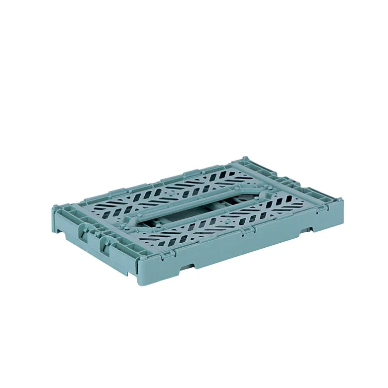 Aykasa Mini Folding Crate, Teal