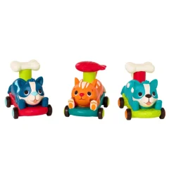 B Toys Animal Cars, Push & Go, Assorted Variants - Price is for 1 Piece
