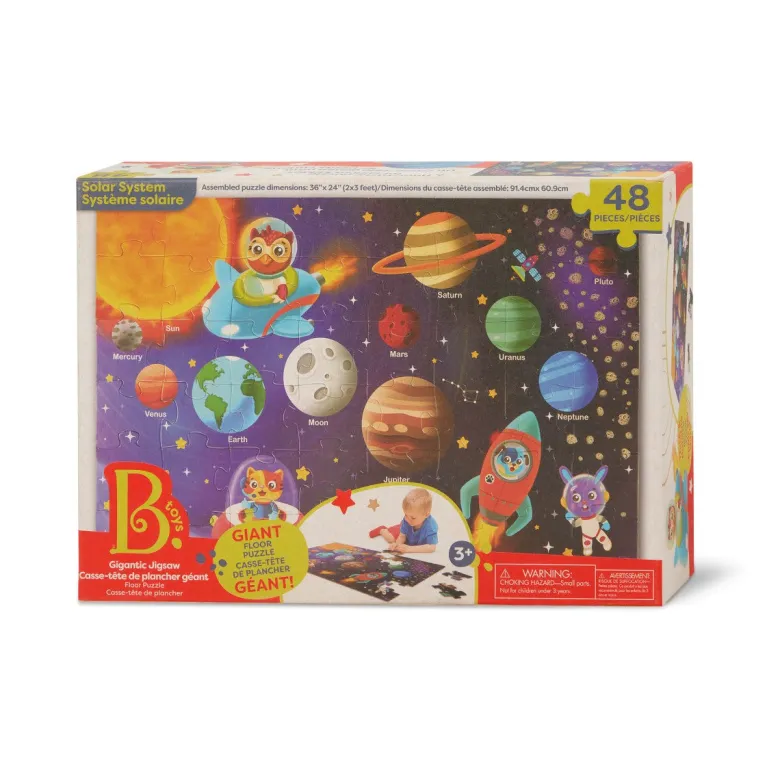 B Toys Floor Puzzle, The Solar System