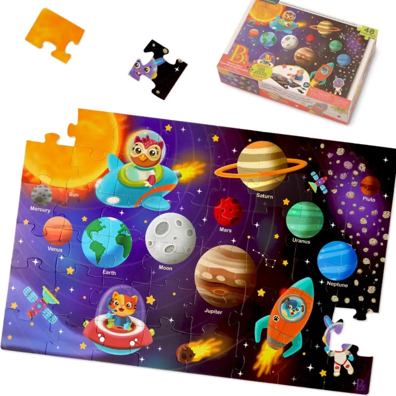 B Toys Floor Puzzle, The Solar System